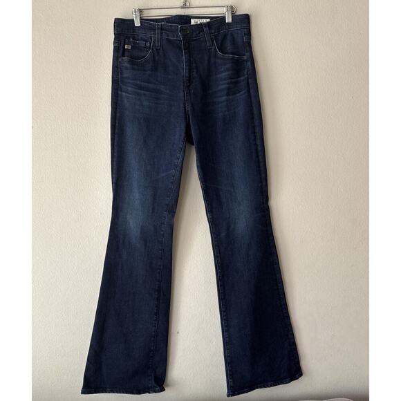 AG AG Goldschmied Women’s Size 31 High Rise Farrah Boot Cut Jeans Dark Wash - Picture 3 of 10
